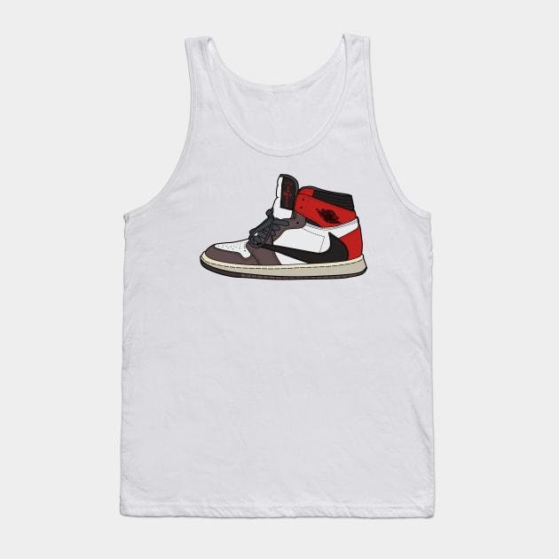 AIR JORDAN Tank Top by origin illustrations